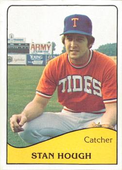 1979 TCMA Tidewater Tides #16 Stan Hough Front