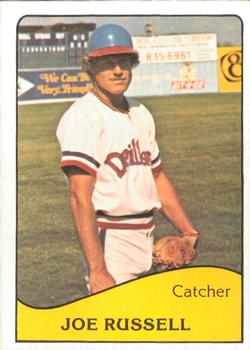 1979 TCMA Tulsa Drillers #2 Joe Russell Front