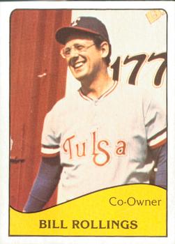 1979 TCMA Tulsa Drillers #23 Bill Rollings Front