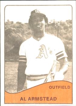 1979 TCMA Waterbury A's #10 Al Armstead Front