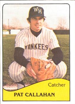 1979 TCMA West Haven Yankees #6 Pat Callahan Front