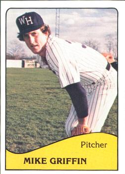 1979 TCMA West Haven Yankees #17 Mike Griffin Front