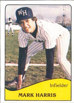 1979 TCMA West Haven Yankees #26 Mark Harris Front