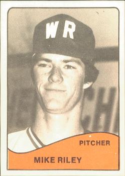 1979 TCMA Wisconsin Rapids Twins #3 Mike Riley Front