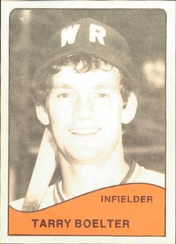 1979 TCMA Wisconsin Rapids Twins #14 Tarry Boelter Front