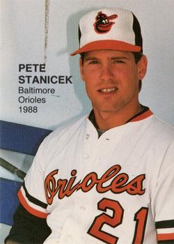 1988 Rookies III (unlicensed) #5 Pete Stanicek Front