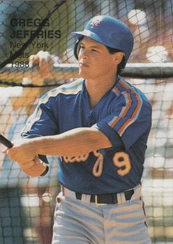 1988 Rookies IV Final Series (unlicensed) #4 Gregg Jefferies Front