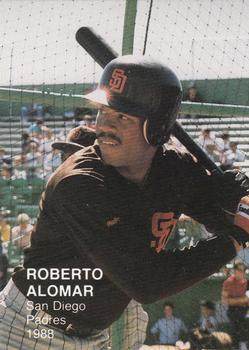 1988 Rookies IV Final Series (unlicensed) #18 Roberto Alomar Front