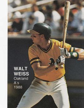 1988 Rookies IV Final Series (unlicensed) #7 Walt Weiss Front
