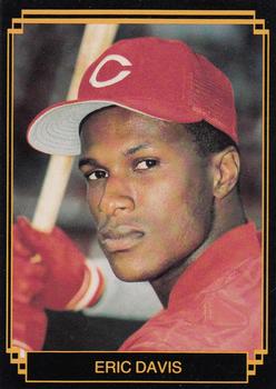 1988 Pacific Cards & Comics Big League All-Stars Series 1 (unlicensed) #3 Eric Davis Front