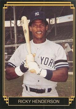 1988 Pacific Cards & Comics Big League All-Stars Series 1 (unlicensed) #9 Rickey Henderson Front