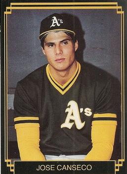 1988 Pacific Cards & Comics Big League All-Stars Series 1 (unlicensed) #10 Jose Canseco Front