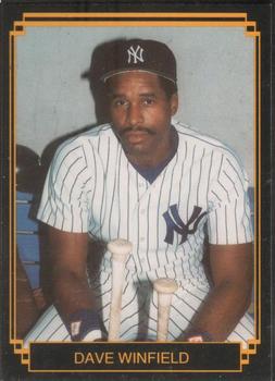 1988 Pacific Cards & Comics Big League All-Stars Series 3 (unlicensed) #2 Dave Winfield Front