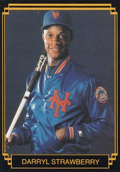 1988 Pacific Cards & Comics Big League All-Stars Series 3 (unlicensed) #5 Darryl Strawberry Front