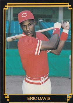 1988 Pacific Cards & Comics Big League All-Stars Series 3 (unlicensed) #6 Eric Davis Front