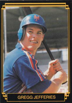 1988 Pacific Cards & Comics Big League All-Stars Series 3 (unlicensed) #7 Gregg Jefferies Front