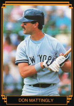 1988 Pacific Cards & Comics Big League All-Stars Series 3 (unlicensed) #9 Don Mattingly Front
