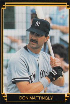1988 Pacific Cards & Comics Big League All-Stars Series 4 (unlicensed) #6 Don Mattingly Front