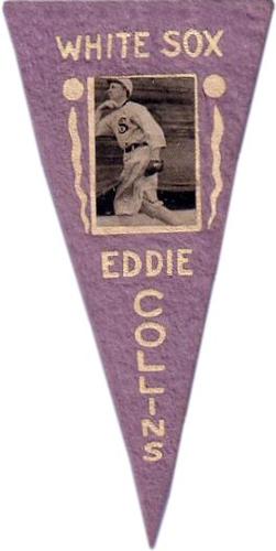 1916 Ferguson Bakery Pennants (BF2) #NNO Eddie Collins Front