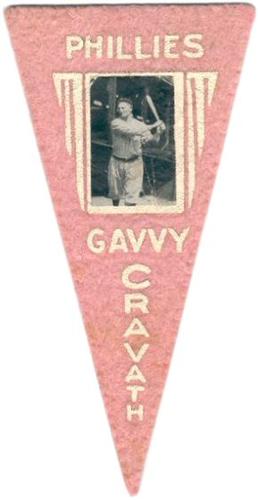 1916 Ferguson Bakery Pennants (BF2) #NNO Gavvy Cravath Front
