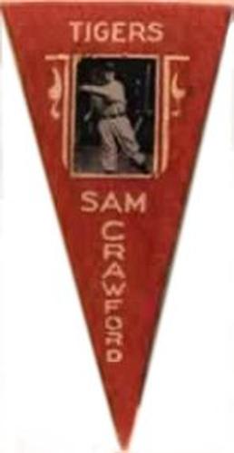 1916 Ferguson Bakery Pennants (BF2) #NNO Sam Crawford Front