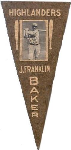 1916 Ferguson Bakery Pennants (BF2) #NNO Home Run Baker Front