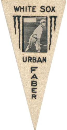 1916 Ferguson Bakery Pennants (BF2) #NNO Red Faber Front