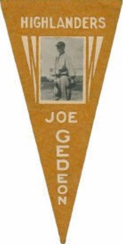 1916 Ferguson Bakery Pennants (BF2) #NNO Joe Gedeon Front