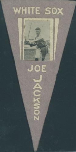 1916 Ferguson Bakery Pennants (BF2) #NNO Shoeless Joe Jackson Front