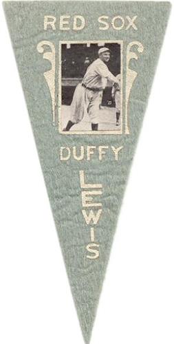 1916 Ferguson Bakery Pennants (BF2) #NNO Duffy Lewis Front