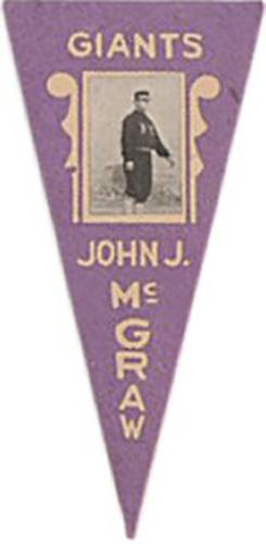 1916 Ferguson Bakery Pennants (BF2) #NNO John McGraw Front