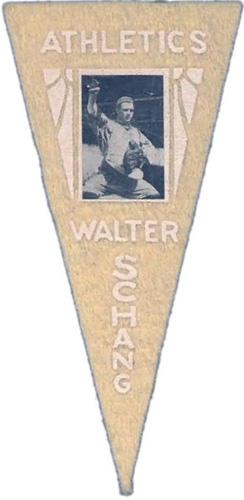 1916 Ferguson Bakery Pennants (BF2) #NNO Wally Schang Front