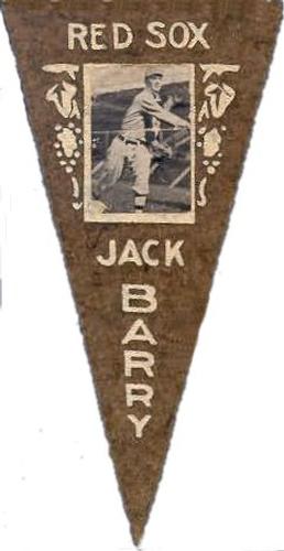 1916 Ferguson Bakery Pennants (BF2) #NNO Jack Barry Front