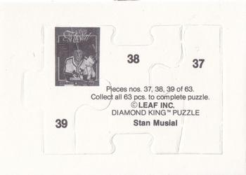 1988 Donruss - Stan Musial Puzzle #37-39 Stan Musial Back