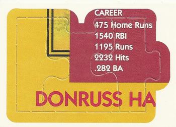 1991 Donruss - Willie Stargell Puzzle #55-57 Willie Stargell Front