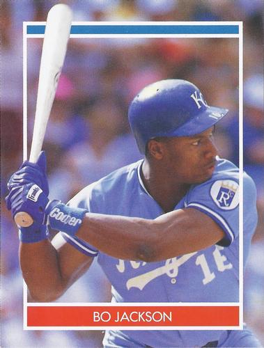 1990 Publications International Hottest 50 Players Stickers #NNO Bo Jackson Front