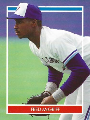 1990 Publications International Hottest 50 Players Stickers #NNO Fred McGriff Front