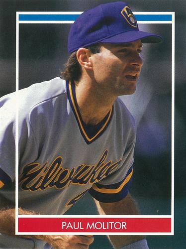 1990 Publications International Hottest 50 Players Stickers #NNO Paul Molitor Front