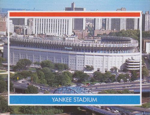 1990 Publications International Hottest 50 Rookies Stickers #NNO Yankee Stadium Front