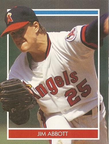 1990 Publications International Hottest 50 Rookies Stickers #NNO Jim Abbott Front