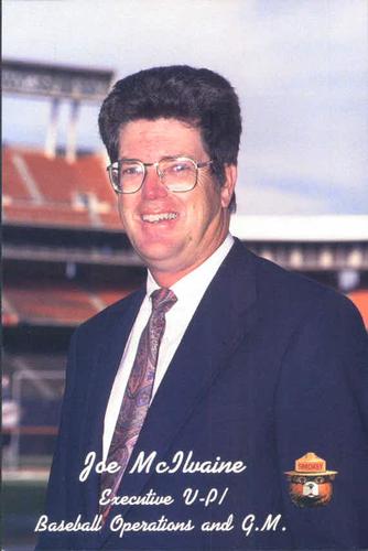1991 San Diego Padres Smokey #22 Joe McIlvaine Front