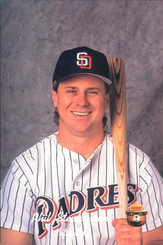 1991 San Diego Padres Smokey #36 Phil Stephenson Front
