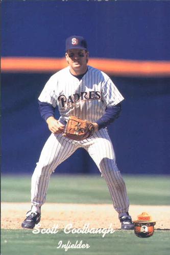 1991 San Diego Padres Smokey #6 Scott Coolbaugh Front