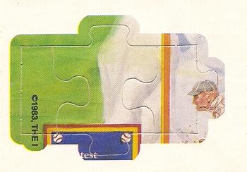1983 Donruss - Ty Cobb Puzzle #46-48 Ty Cobb Front