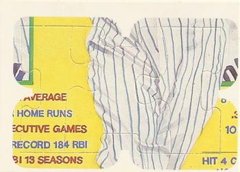 1985 Donruss - Lou Gehrig Puzzle #40-42 Lou Gehrig Front