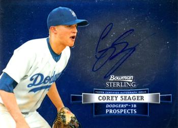 2012 Bowman Sterling - Prospect Autographs #BSAP-CS Corey Seager Front