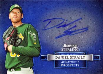 2012 Bowman Sterling - Prospect Autographs #BSAP-DS Daniel Straily Front