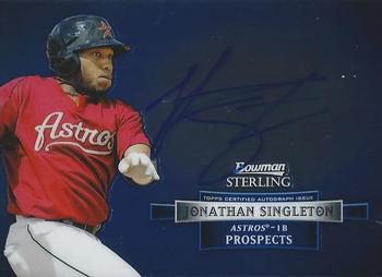 2012 Bowman Sterling - Prospect Autographs #BSAP-JS Jonathan Singleton Front