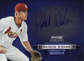 2012 Bowman Sterling - Prospect Autographs #BSAP-PW Patrick Wisdom Front