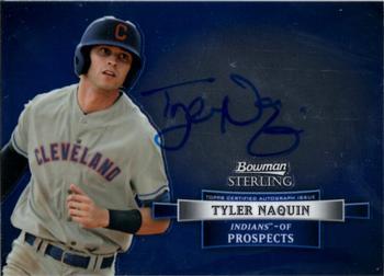 2012 Bowman Sterling - Prospect Autographs #BSAP-TN Tyler Naquin Front